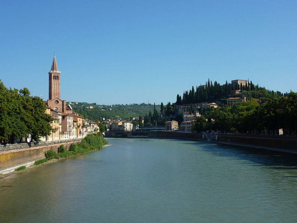 Fiume Adige Verona - ecologia urbana