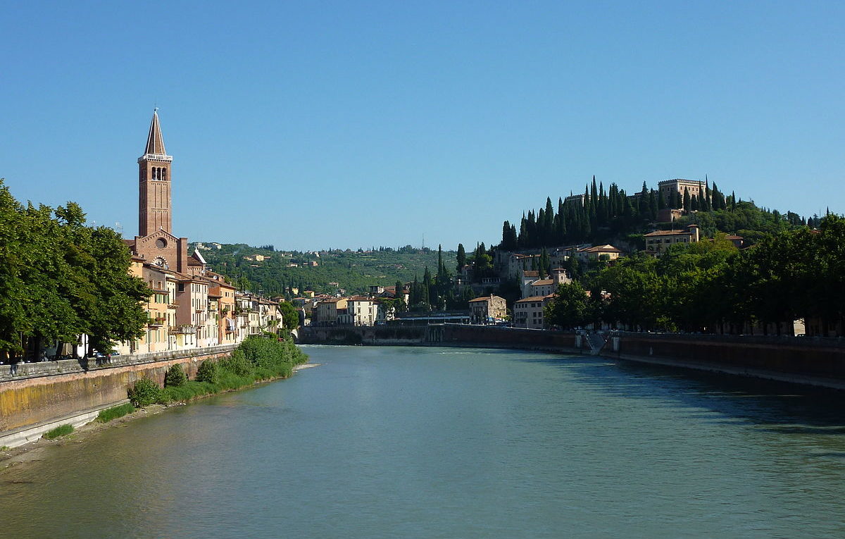 Fiume Adige Verona - ecologia urbana