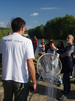 Educazione ambientale sulle rive dell'Adige a Parona