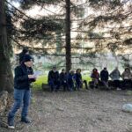 il gruppo visita al Centro Nazionale Carabinieri per la Biodiversità