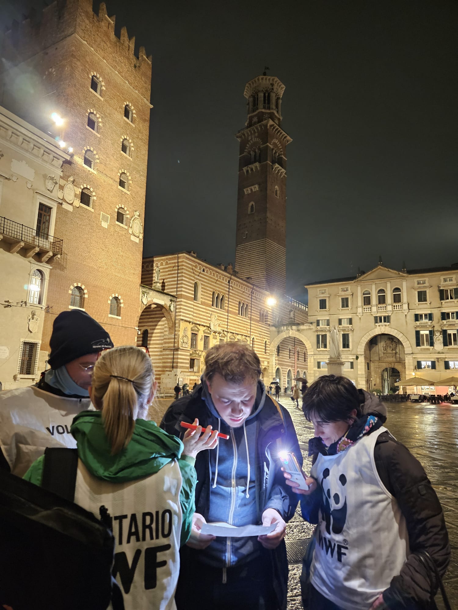 Earth Hour 2025 a Verona
