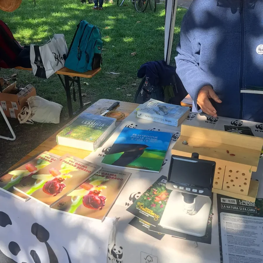 Banchetti WWF durante Urban Nature 2026 a Verona