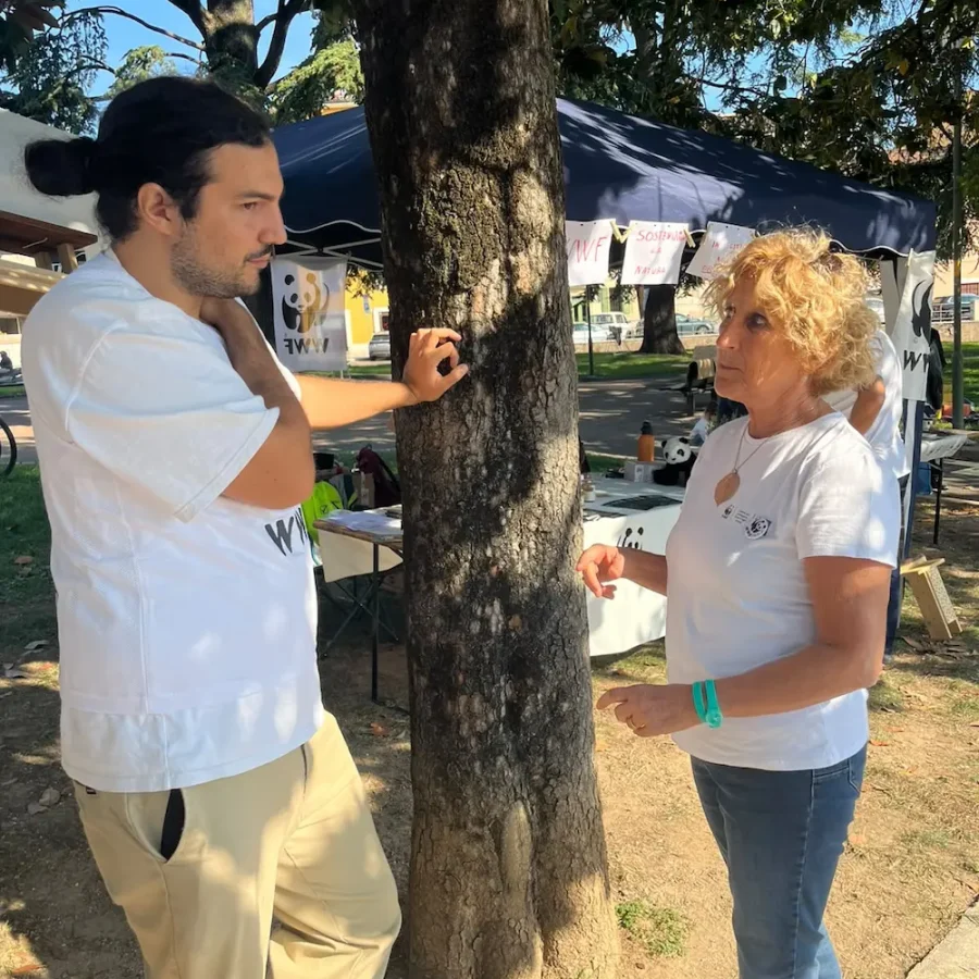 Banchetti WWF durante Urban Nature 2026 a Verona