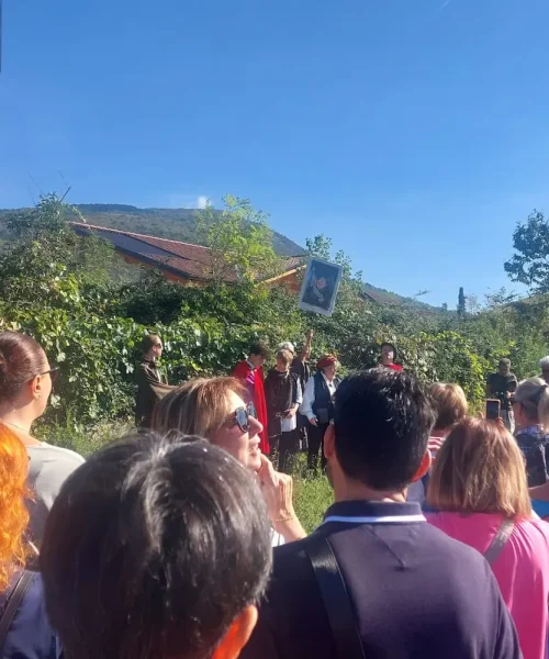 Partecipanti al Cammino della Rotatoria