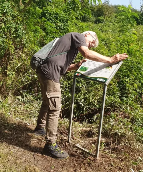 Volontari alla giornata di segnaletica e manutenzione all'Oasi del Busatello