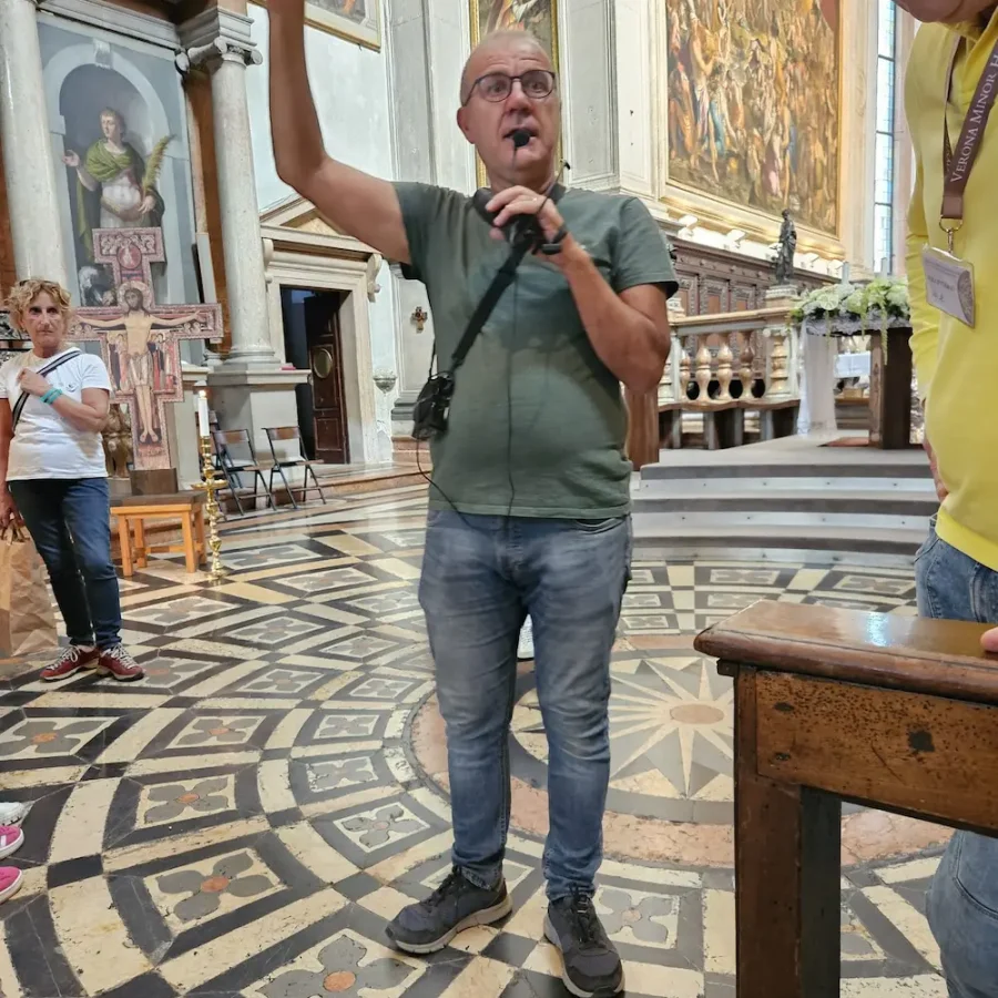 Visita della Chiesa di San Giorgio durante Urban Nature 2026 a Verona